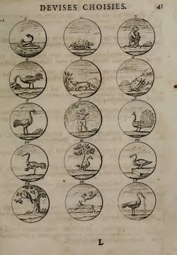 Image of the Page - 41 - in Sinnbilder - Devises et Emblemes