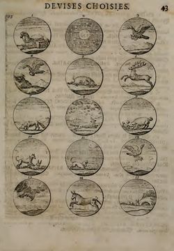 Image of the Page - 43 - in Sinnbilder - Devises et Emblemes