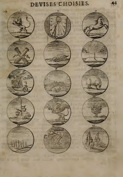 Image of the Page - 44 - in Sinnbilder - Devises et Emblemes