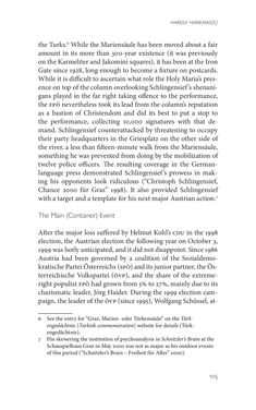 Bild der Seite - 105 - in Siting Futurity - The “Feel Good” Tactical Radicalism of Contemporary Culture in and around Vienna