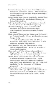 Image of the Page - 202 - in Siting Futurity - The “Feel Good” Tactical Radicalism of Contemporary Culture in and around Vienna