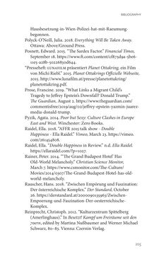 Image of the Page - 205 - in Siting Futurity - The “Feel Good” Tactical Radicalism of Contemporary Culture in and around Vienna