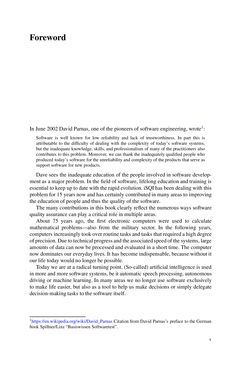Image of the Page - v - in The Future of Software Quality Assurance