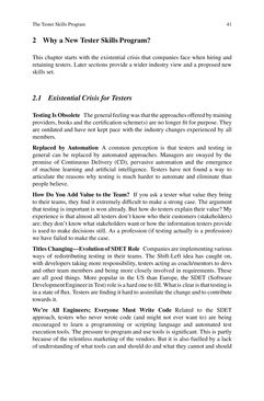 Image of the Page - 41 - in The Future of Software Quality Assurance