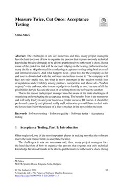 Image of the Page - 93 - in The Future of Software Quality Assurance