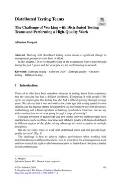 Image of the Page - 105 - in The Future of Software Quality Assurance