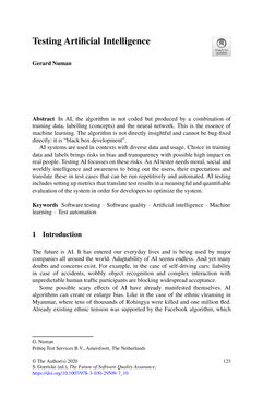 Image of the Page - 123 - in The Future of Software Quality Assurance