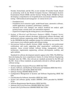 Image of the Page - 180 - in The Future of Software Quality Assurance