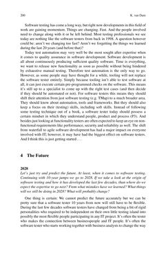 Image of the Page - 200 - in The Future of Software Quality Assurance
