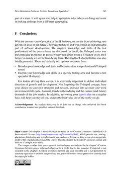 Image of the Page - 243 - in The Future of Software Quality Assurance