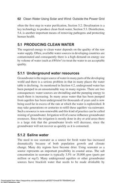 Image of the Page - 62 - in Clean Water Using Solar and Wind - Outside the Power Grid