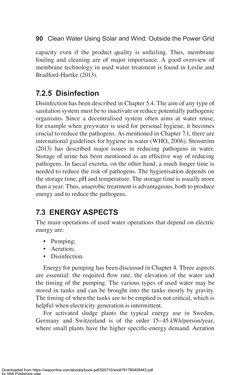 Bild der Seite - 90 - in Clean Water Using Solar and Wind - Outside the Power Grid