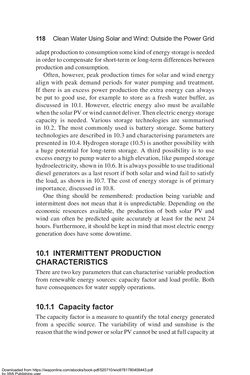 Image of the Page - 118 - in Clean Water Using Solar and Wind - Outside the Power Grid