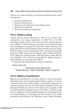 Image of the Page - 132 - in Clean Water Using Solar and Wind - Outside the Power Grid
