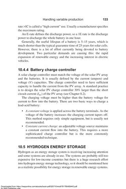 Image of the Page - 133 - in Clean Water Using Solar and Wind - Outside the Power Grid