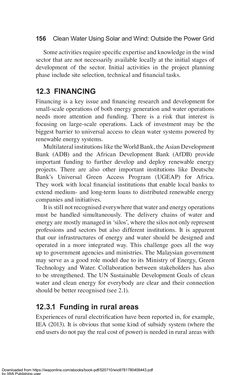 Bild der Seite - 156 - in Clean Water Using Solar and Wind - Outside the Power Grid