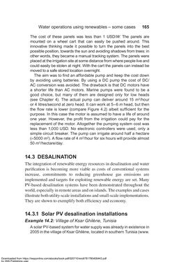 Bild der Seite - 165 - in Clean Water Using Solar and Wind - Outside the Power Grid