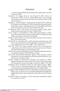 Image of the Page - 191 - in Clean Water Using Solar and Wind - Outside the Power Grid