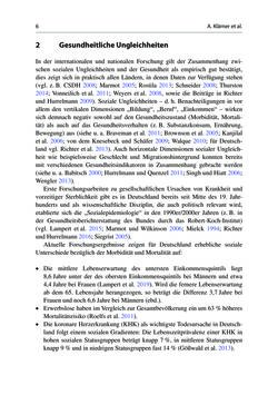 Image of the Page - 6 - in Soziale Netzwerke und gesundheitliche Ungleichheiten - Eine neue Perspektive für die Forschung