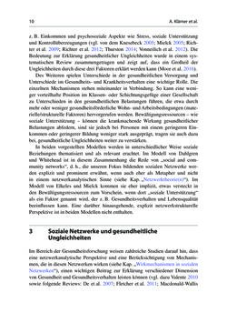 Image of the Page - 10 - in Soziale Netzwerke und gesundheitliche Ungleichheiten - Eine neue Perspektive für die Forschung