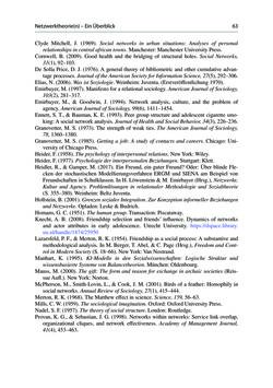 Image of the Page - 63 - in Soziale Netzwerke und gesundheitliche Ungleichheiten - Eine neue Perspektive für die Forschung