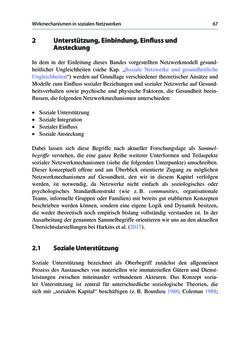 Image of the Page - 67 - in Soziale Netzwerke und gesundheitliche Ungleichheiten - Eine neue Perspektive für die Forschung