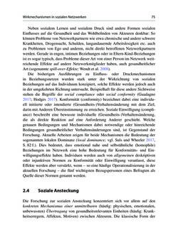 Image of the Page - 75 - in Soziale Netzwerke und gesundheitliche Ungleichheiten - Eine neue Perspektive für die Forschung