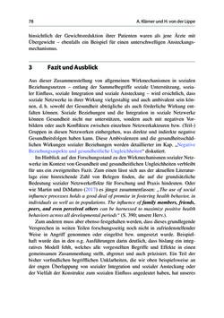 Image of the Page - 78 - in Soziale Netzwerke und gesundheitliche Ungleichheiten - Eine neue Perspektive für die Forschung