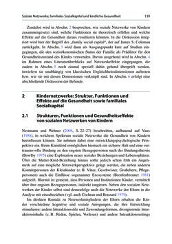 Image of the Page - 139 - in Soziale Netzwerke und gesundheitliche Ungleichheiten - Eine neue Perspektive für die Forschung