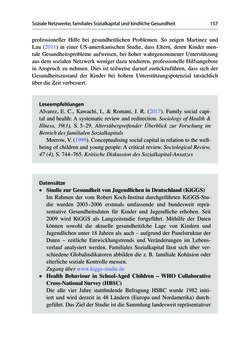 Image of the Page - 157 - in Soziale Netzwerke und gesundheitliche Ungleichheiten - Eine neue Perspektive für die Forschung