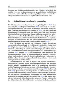 Image of the Page - 166 - in Soziale Netzwerke und gesundheitliche Ungleichheiten - Eine neue Perspektive für die Forschung