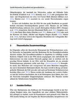 Image of the Page - 167 - in Soziale Netzwerke und gesundheitliche Ungleichheiten - Eine neue Perspektive für die Forschung