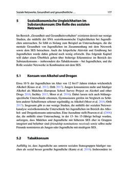 Image of the Page - 177 - in Soziale Netzwerke und gesundheitliche Ungleichheiten - Eine neue Perspektive für die Forschung