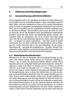 Image of the Page - 181 - in Soziale Netzwerke und gesundheitliche Ungleichheiten - Eine neue Perspektive für die Forschung