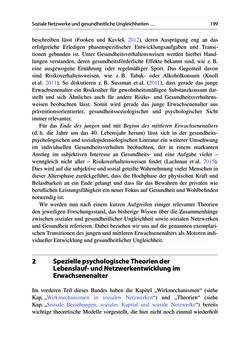 Image of the Page - 199 - in Soziale Netzwerke und gesundheitliche Ungleichheiten - Eine neue Perspektive für die Forschung