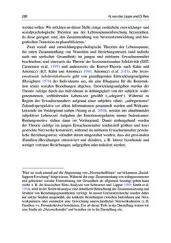 Image of the Page - 200 - in Soziale Netzwerke und gesundheitliche Ungleichheiten - Eine neue Perspektive für die Forschung