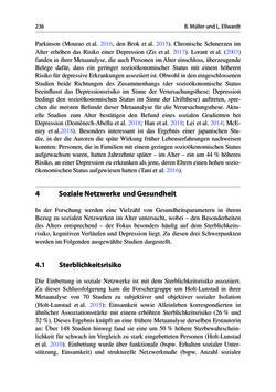 Image of the Page - 236 - in Soziale Netzwerke und gesundheitliche Ungleichheiten - Eine neue Perspektive für die Forschung