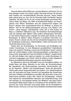 Image of the Page - 298 - in Soziale Netzwerke und gesundheitliche Ungleichheiten - Eine neue Perspektive für die Forschung