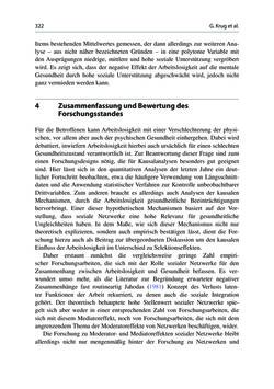 Image of the Page - 322 - in Soziale Netzwerke und gesundheitliche Ungleichheiten - Eine neue Perspektive für die Forschung