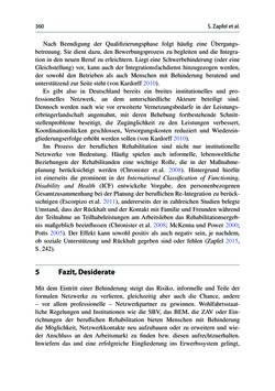 Image of the Page - 360 - in Soziale Netzwerke und gesundheitliche Ungleichheiten - Eine neue Perspektive für die Forschung