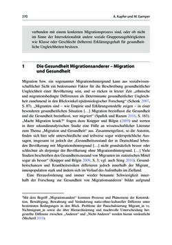 Image of the Page - 370 - in Soziale Netzwerke und gesundheitliche Ungleichheiten - Eine neue Perspektive für die Forschung