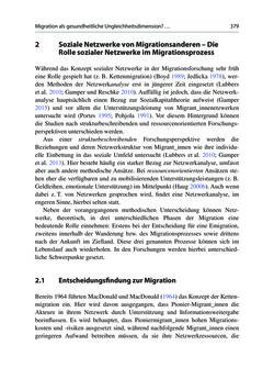 Image of the Page - 379 - in Soziale Netzwerke und gesundheitliche Ungleichheiten - Eine neue Perspektive für die Forschung