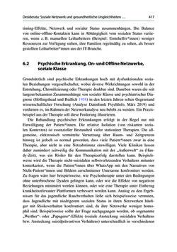 Image of the Page - 417 - in Soziale Netzwerke und gesundheitliche Ungleichheiten - Eine neue Perspektive für die Forschung
