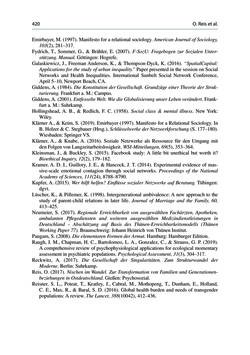Image of the Page - 420 - in Soziale Netzwerke und gesundheitliche Ungleichheiten - Eine neue Perspektive für die Forschung
