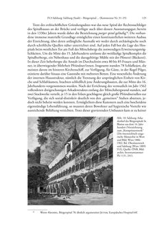 Bild der Seite - 125 - in Spital als Lebensform - Österreichische Spitalordnungen und Spitalinstruktionen der Neuzeit, Band 1