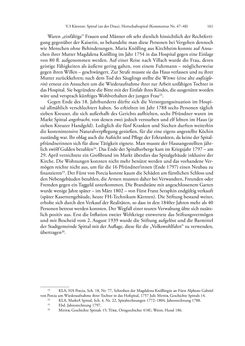 Bild der Seite - 161 - in Spital als Lebensform - Österreichische Spitalordnungen und Spitalinstruktionen der Neuzeit, Band 1