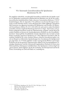 Bild der Seite - 162 - in Spital als Lebensform - Österreichische Spitalordnungen und Spitalinstruktionen der Neuzeit, Band 1