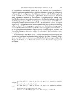 Image of the Page - 181 - in Spital als Lebensform - Österreichische Spitalordnungen und Spitalinstruktionen der Neuzeit, Volume 1