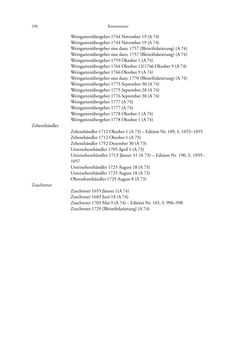 Bild der Seite - 296 - in Spital als Lebensform - Österreichische Spitalordnungen und Spitalinstruktionen der Neuzeit, Band 1