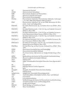 Image of the Page - 323 - in Spital als Lebensform - Österreichische Spitalordnungen und Spitalinstruktionen der Neuzeit, Volume 1